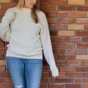 Cream oversized sweater